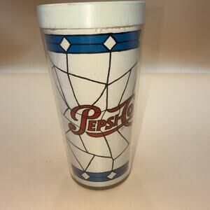 Vintage Pepsi Cola Thermo Serv Tumbler Cup Made in USA
